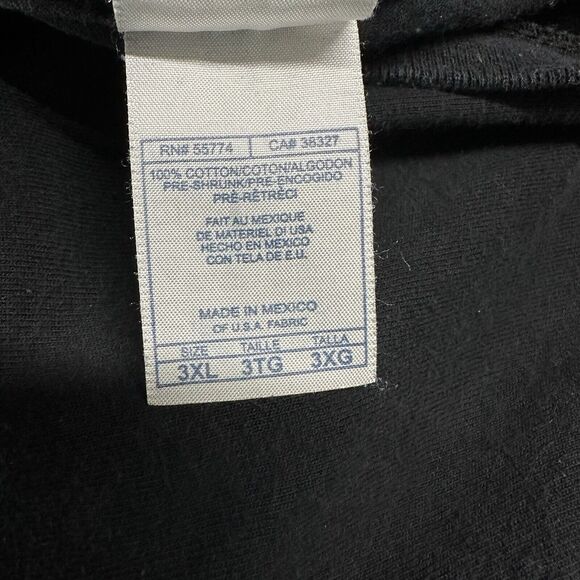 1990 Special Forces De Opresso Liber Black BAGGY Tshirt Mens 3XL VTG Military - Picture 4 of 7